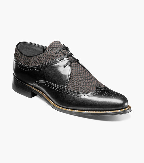 Stacy Adams Dayton Python Print Wingtip Oxford by Stacy Adams Shoes