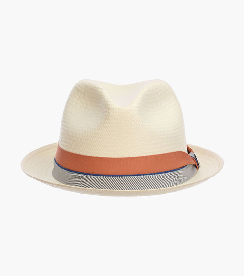 BRUNSWICK FEDORA Toyo Pinch Front Hat