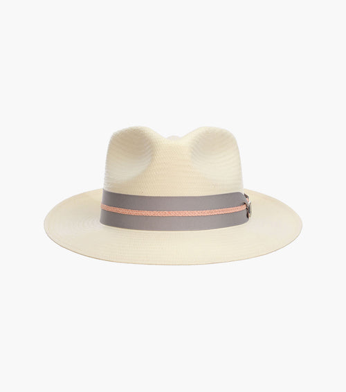 BENNETT FEDORA Toyo Pinch Front Hat