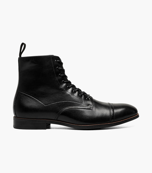 HENRY Cap Toe Lace Up Boot