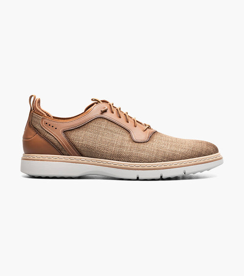 SEBERT Plain Toe Elastic Lace Up