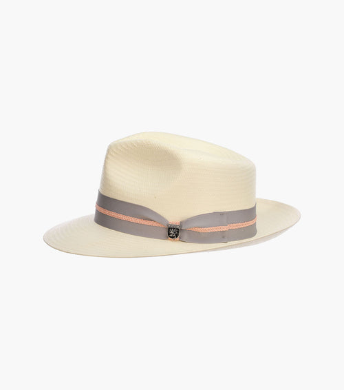 BENNETT FEDORA Toyo Pinch Front Hat