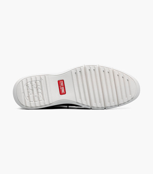 SYNCHRO Plain Toe Elastic Lace Up