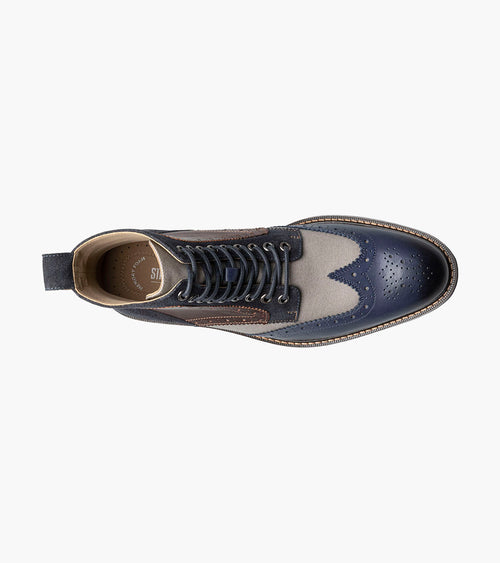 FINNEGAN Wingtip Lace Up Boot