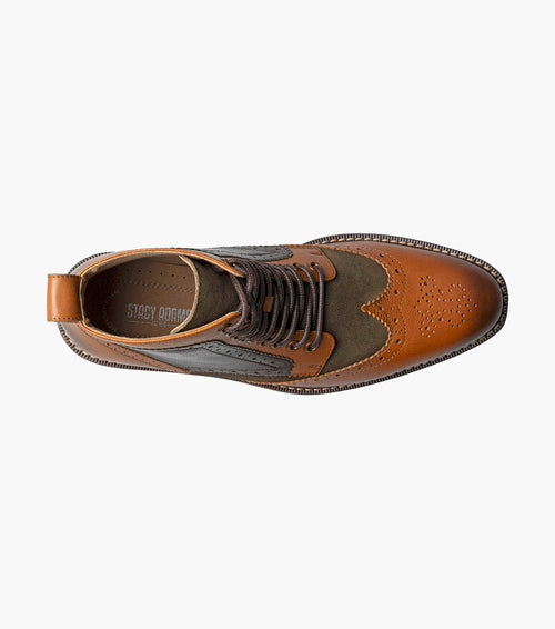 FINNEGAN Wingtip Lace Up Boot