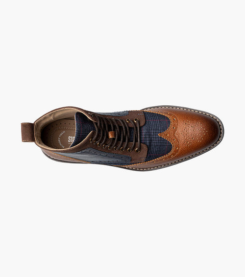 FINNEGAN Wingtip Lace Up Boot