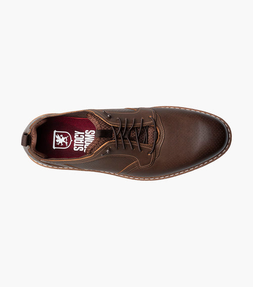 SYNC Plain Toe Elastic Lace Up