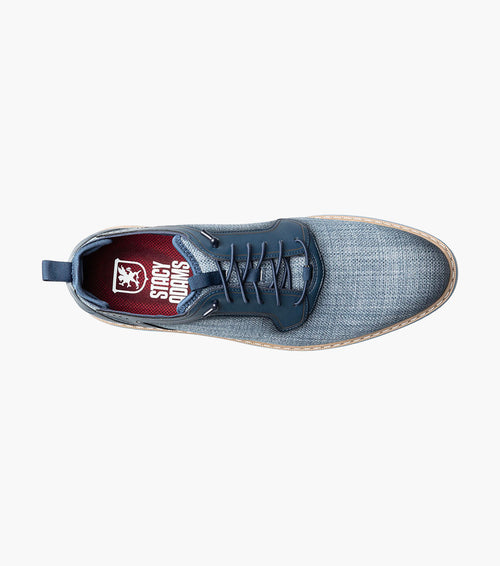 SEBERT Plain Toe Elastic Lace Up