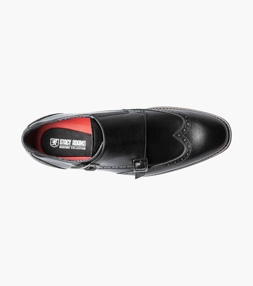 KARSON Wingtip Double Monk Strap