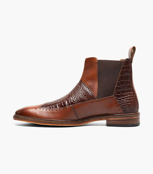 GARZA Wingtip Chelsea Boot