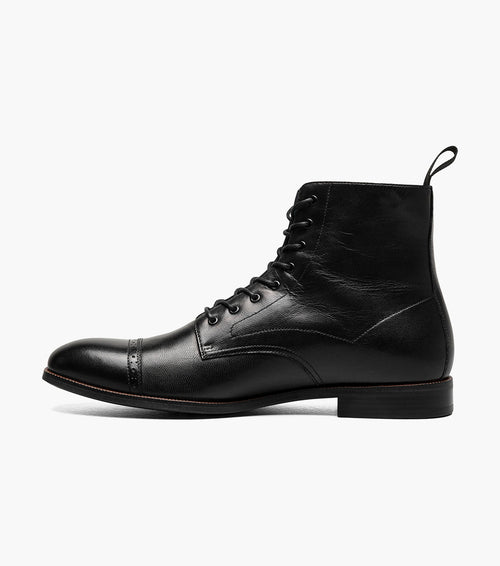 HENRY Cap Toe Lace Up Boot
