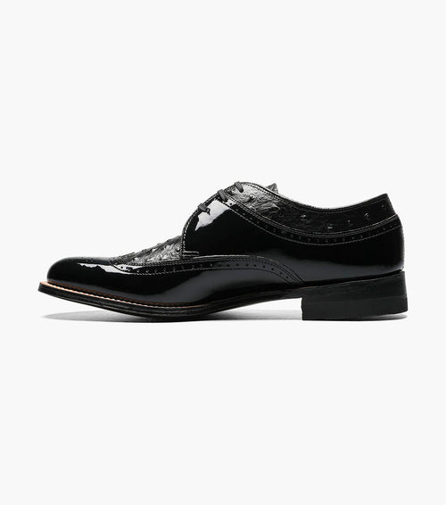 Stacy Adams Dayton Ostrich Wingtip Oxford by Stacy Adams Shoes