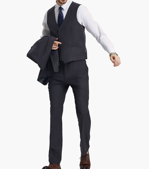 HOFFMAN 3 Piece Vested Suit
