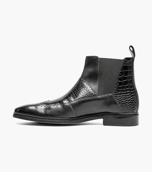 GARZA Wingtip Chelsea Boot