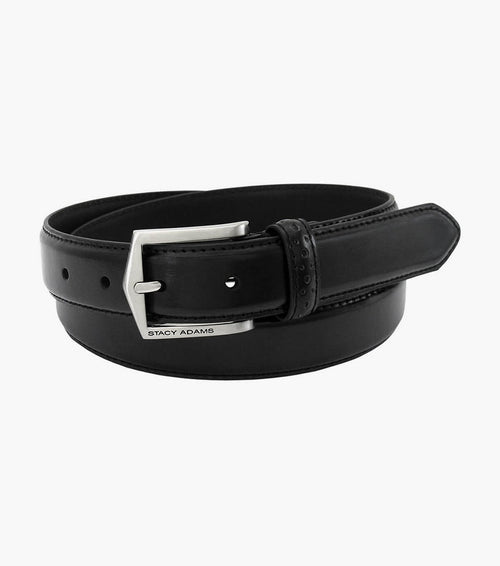 Stacy Adams Pinseal Perf Strap Genuine Leather Belt by Stacy Adams Shoes