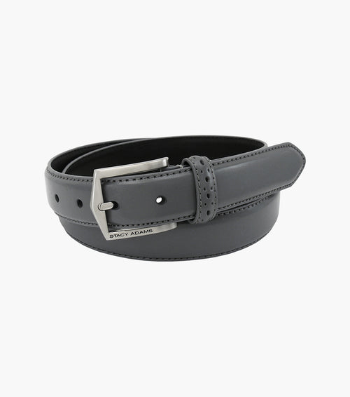 Stacy Adams Pinseal Perf Strap Genuine Leather Belt by Stacy Adams Shoes