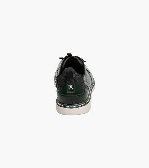 SYNC Plain Toe Elastic Lace Up