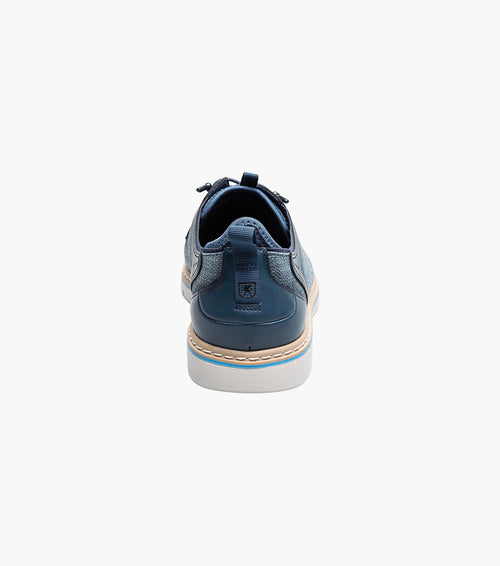SEBERT Plain Toe Elastic Lace Up