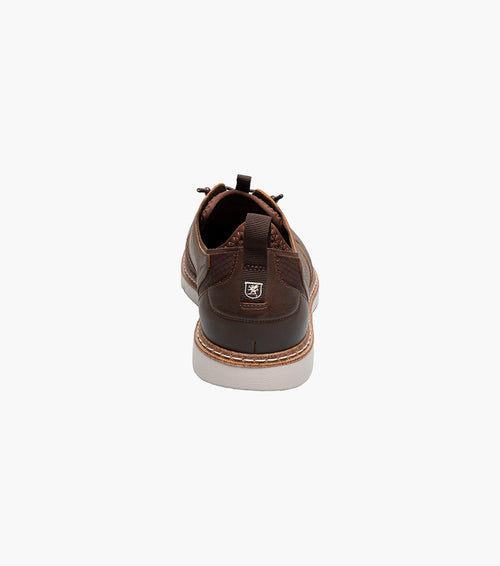 SYNC Plain Toe Elastic Lace Up