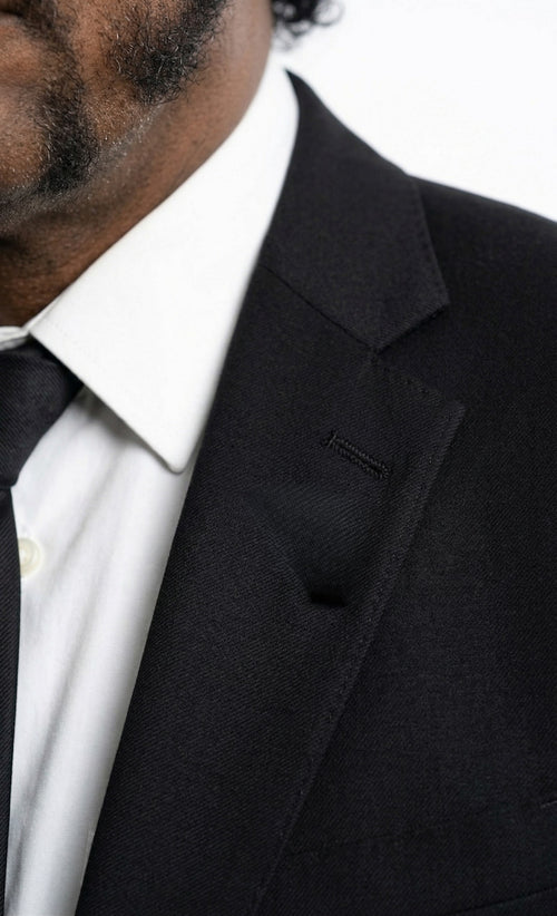 Mens Black Blazer β Jules Winnfield Inspired Pulp Fiction Style Classic Formal Blazer for Men Vintage Retro Jacket