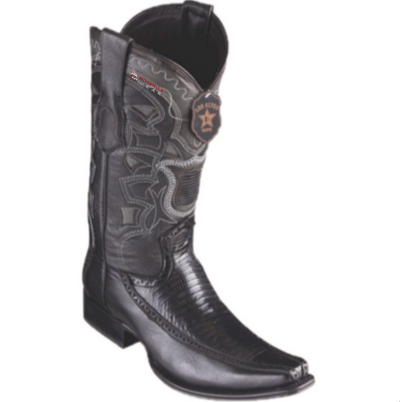 Menβs Los Altos Teju Lizard & Deer Boots European Square Toe