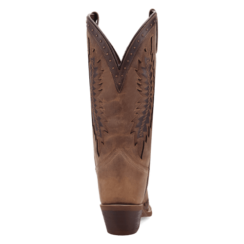 Laredo Coyote Creek Wide Calf Leather Boot - Rich Brown