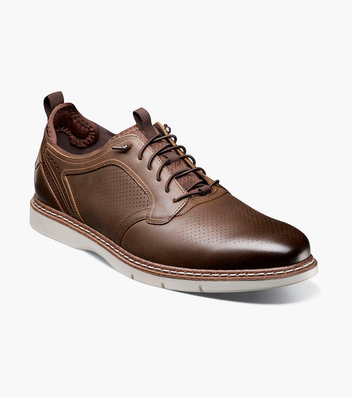 SYNC Plain Toe Elastic Lace Up