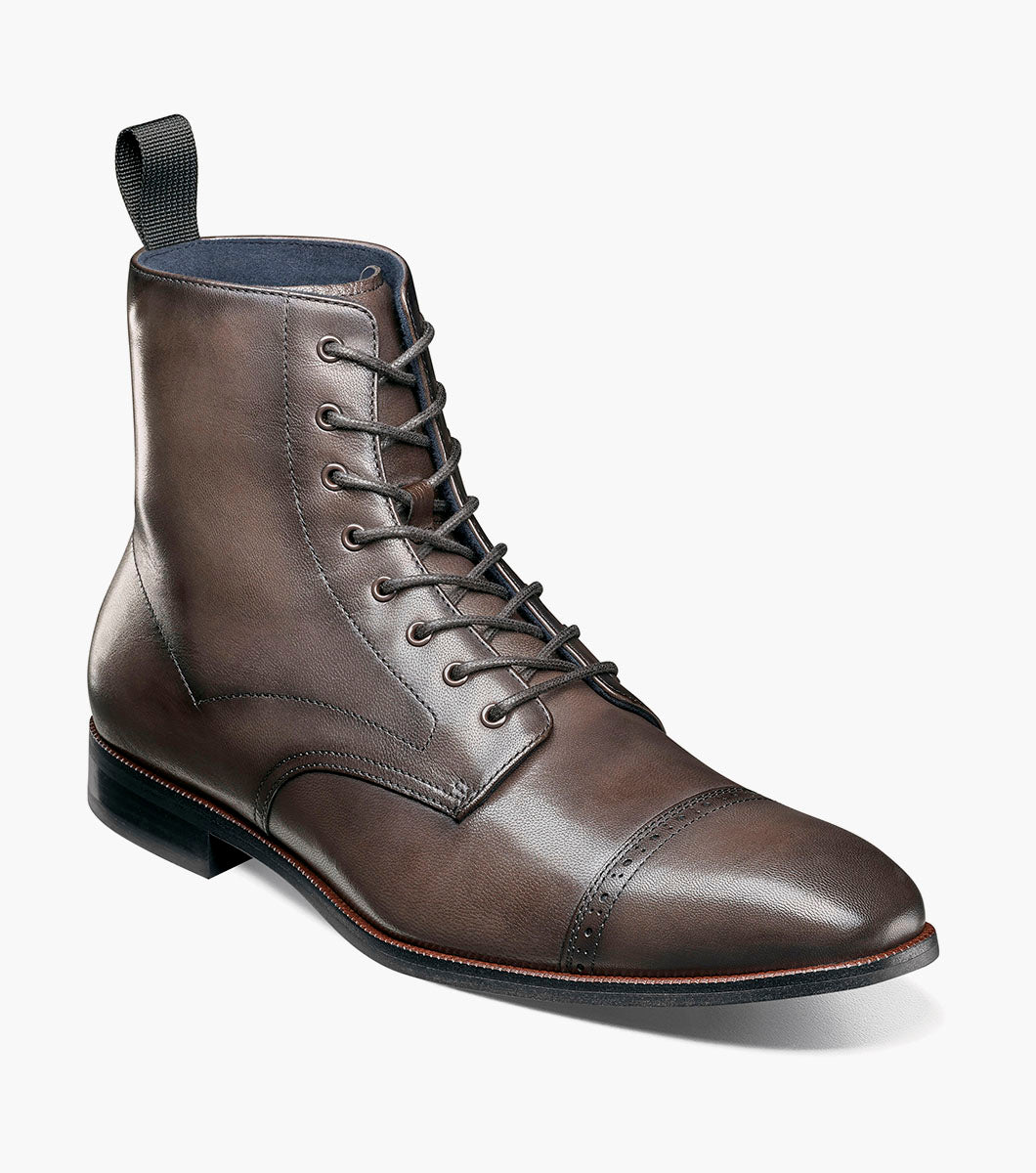 HENRY Cap Toe Lace Up Boot – SuitUSA