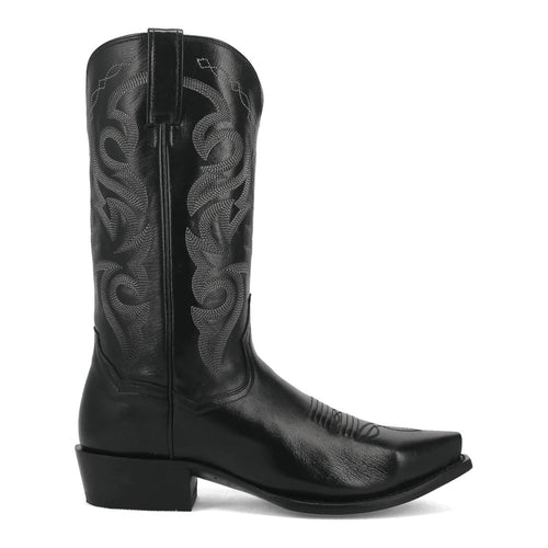 Dan Post Men's Milwaukee Leather Snip Toe Boots - Black by Dan Post Boots