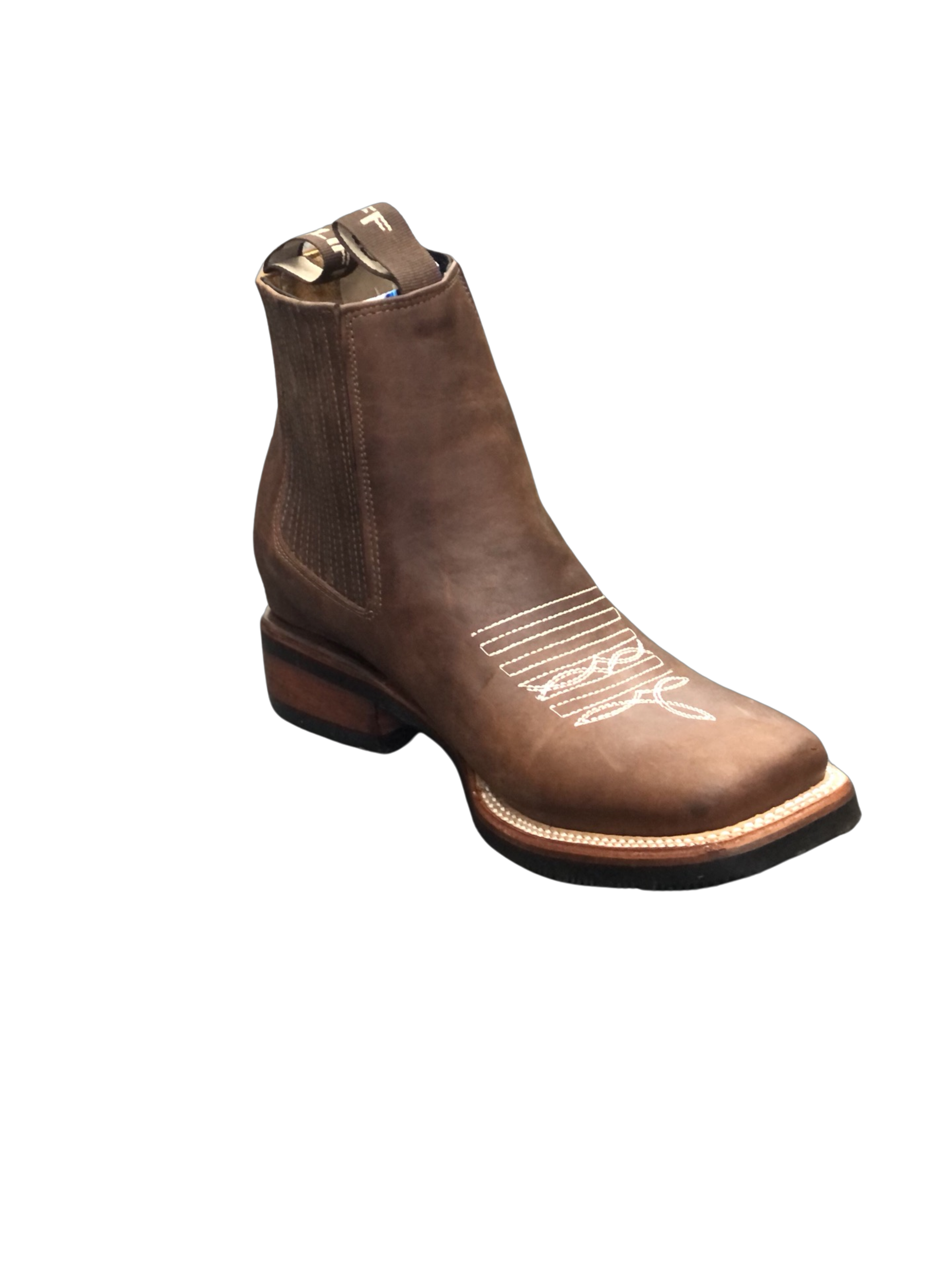 Botines Charros La Sierra Boots con Punta Cuadrada