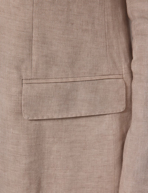 Mens Linen Suit For Beach Wedding - Summer Suit in Cream - Men's Tuxedo USA