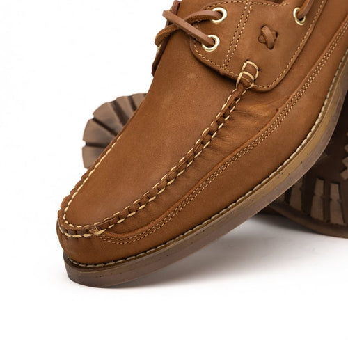 Marco Di Milano Amalfi Bronze Premium Calf Leather Boat Shoes - view 6