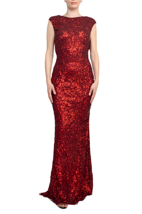 Primavera Couture 3796 - Fitted Sequin Formal Dress