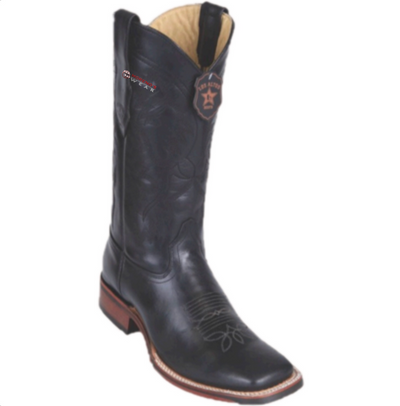 Menβs Los Altos PullUp Boots Wide Square Toe (Rubber Sole)
