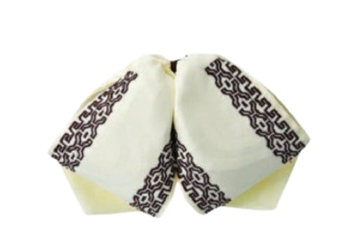 Moños Charros White Diamond