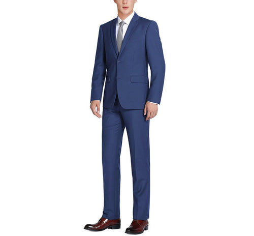 Renoir 201-20 Men's 2-Piece Single Breasted Notch Lapel Modern Fit Suit