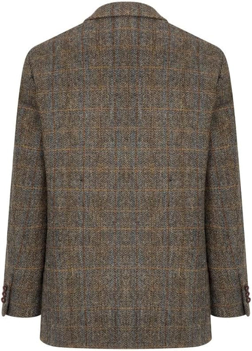Walker and Hawkes Harris Tweed Blakemore Blazer for Men - Hand-Woven Wool Tweed Jacket with Polyester Lining, Regular Fit USA Men's Outlet