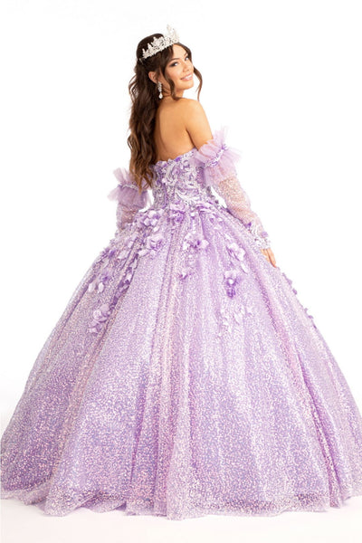 3D Floral Sweetheart Gown by Elizabeth KGL1986