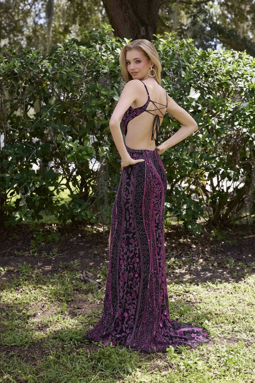 Primavera Couture 4308 - Sequin Beaded Prom Dress