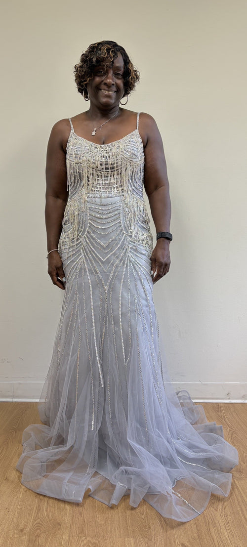Prom Dress Scoop Neck Mermaid Evening Gown By Royal Queen RQ8167