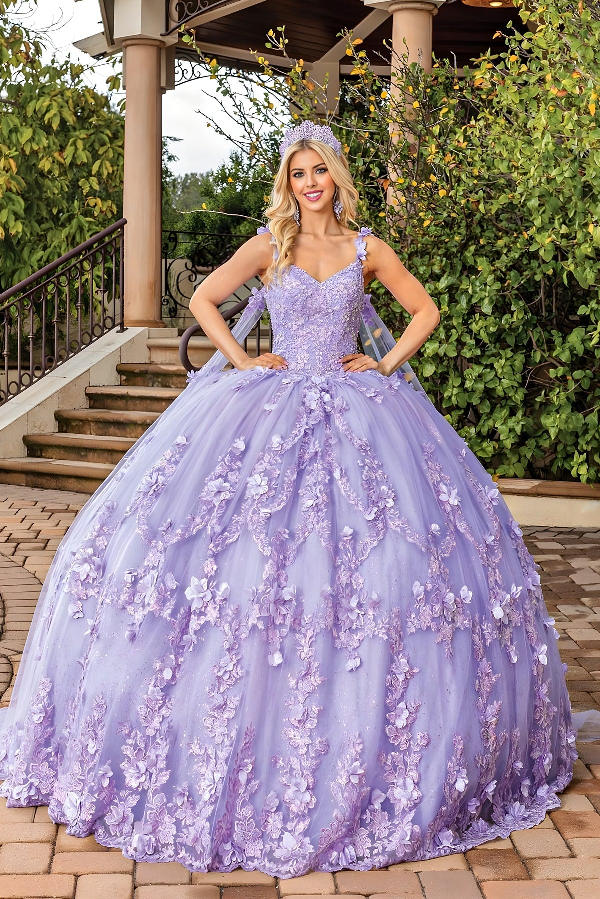 Dancing Queen Dresses 1808 Quinceanera Gown for Timeless Beauty – SuitUSA