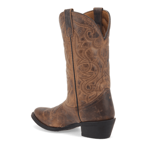 Laredo Maddie Leather Boot - Premium Brown Ankle Boot