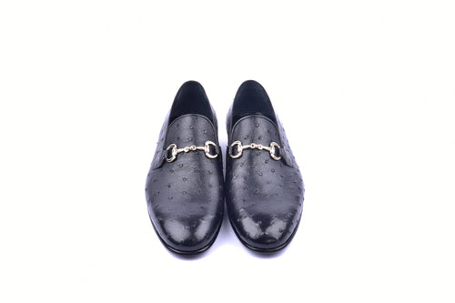 C02201-5405 Genuine Ostrich- Black