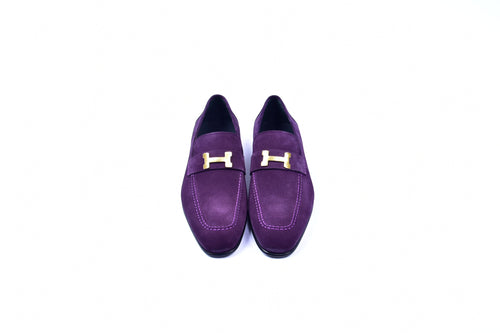 C02004-5760S H buckle Suede-Purple