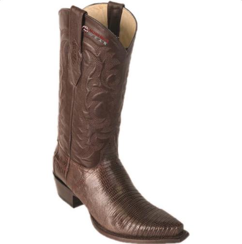 Men's Los Altos Teju Lizard Boots Snip Toe (Style 1)
