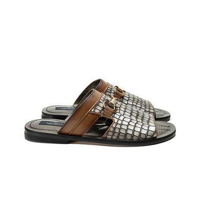 C003-Corrente 5827 Sandal- Silver