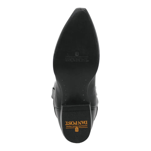 Dan Post Men's Milwaukee Leather Snip Toe Boots - Black by Dan Post Boots