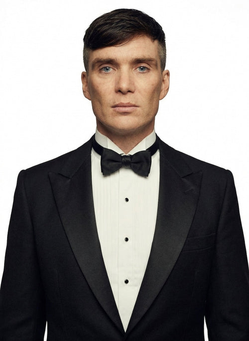 Mens Black Tuxedo Blazer – Peaky Blinders Thomas Shelby Inspired Classic Formal Blazer for Men Vintage British Style Jacket