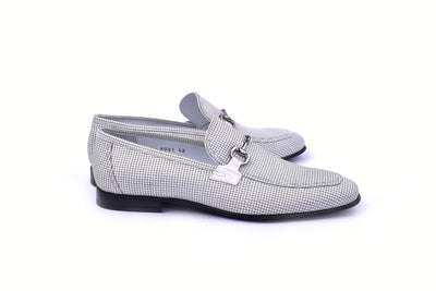 C02021-6091 Laser Designed Leather-White