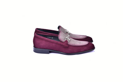 C11108-6376S- Burgundy+Taupe